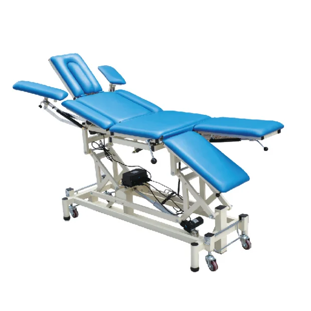 Medical chiropractic electric treatment table for Rehabilitation outpatient hospital bed