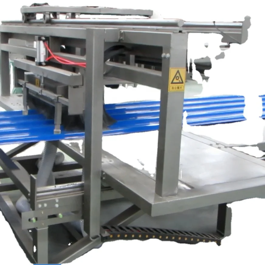 DNUO new product Fiberglass corrugated roofing FRP gel coat sheet production line