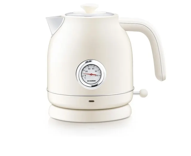 Xiaomi Qcooker Electric Kettle Stainless Steel Retro Style 1.7L Capacity