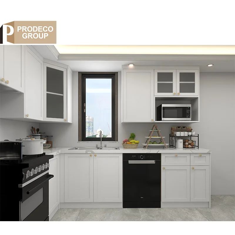 Royal Antique Style Premade Set of Kitchen Sink with Cabinet Pulls Cheap Ready to Assemble for Small Kitchen