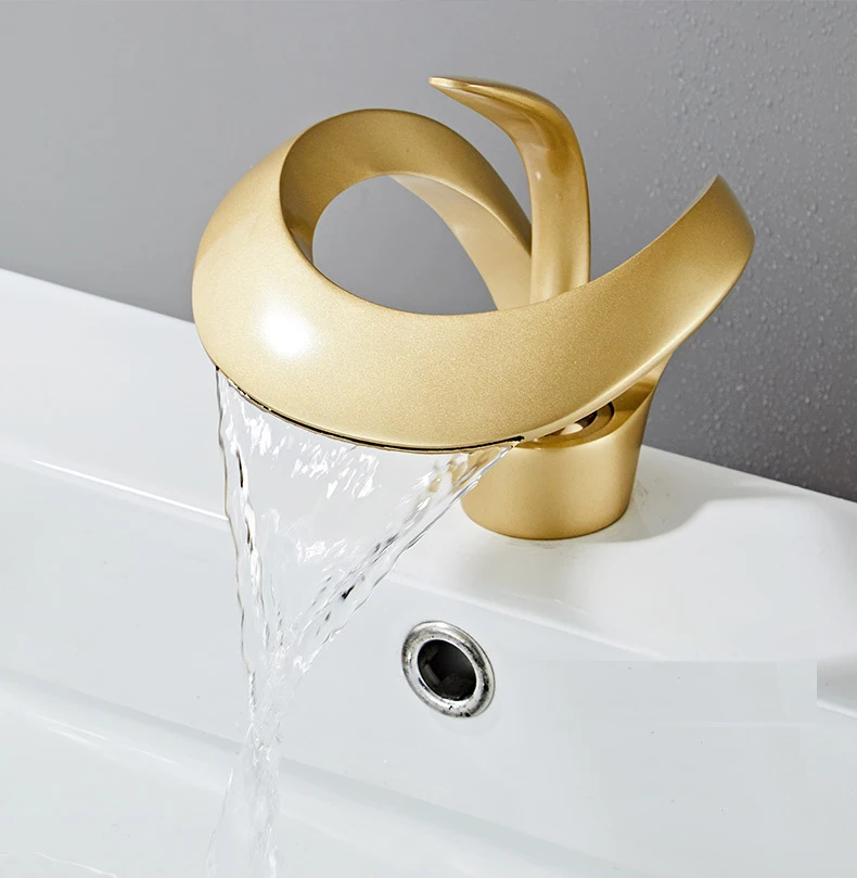 Greece Special style modern tall body tap mixer chrome brass high quality water hotel basin faucet