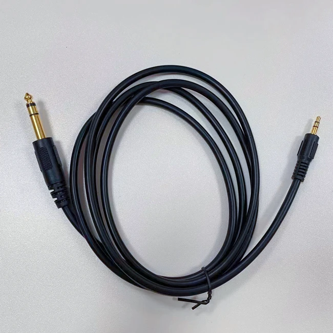 6.35 6.5 mm to 3.5 mm Male Jack audio aux Cable for Guitar Mixer Amplifier CD Player Speaker