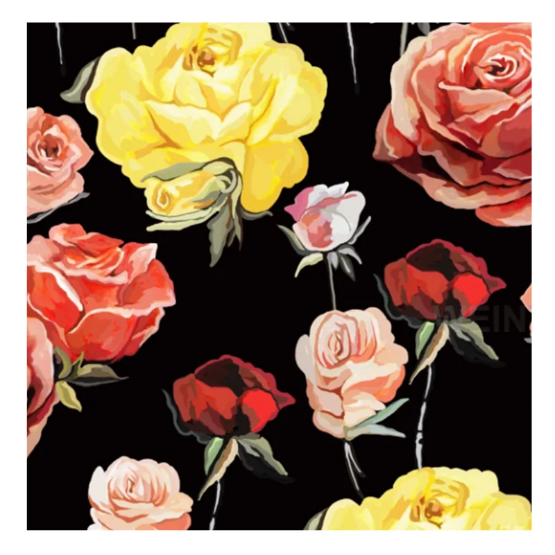 4 way stretch shiny spandex four way stretch print barbie printed stretch fabric double layers 4 way spandex polyester fabric