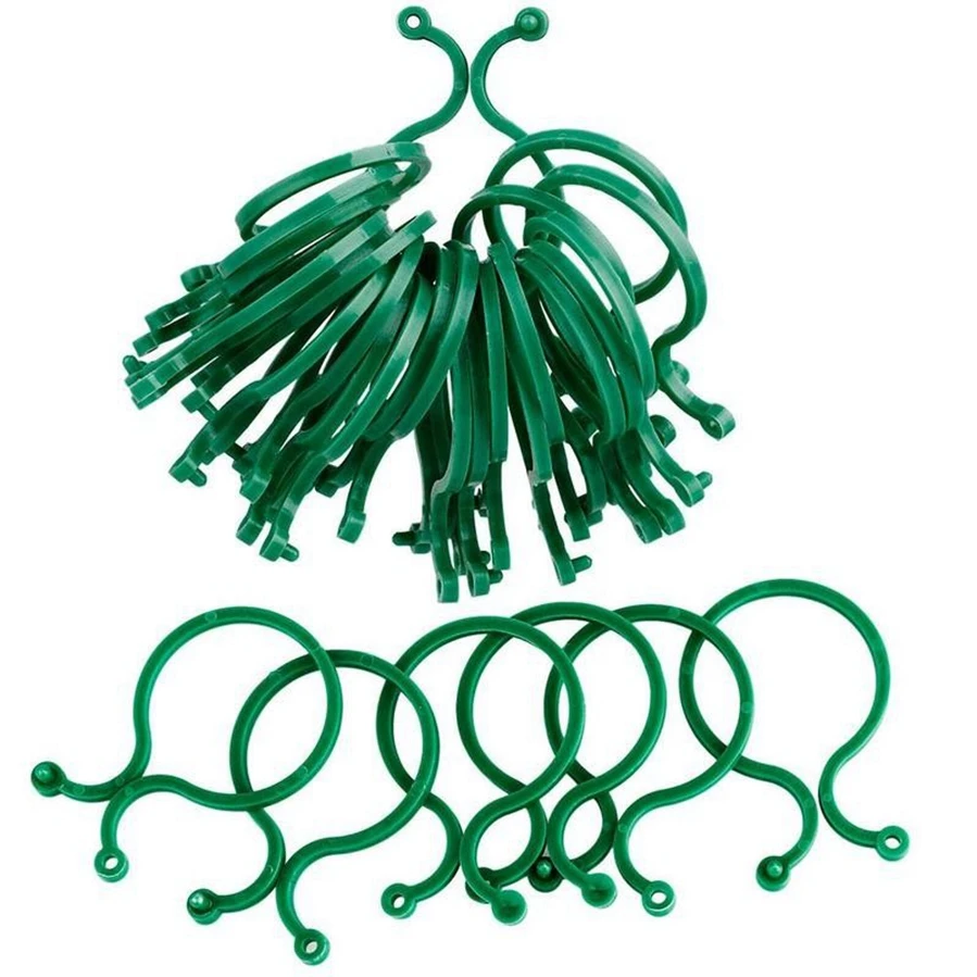 50pcs Garden Clips Trellis for Vine Vegetable Tomato To Grow Upright Garden Plant Stand Tool Accessories Plant Support