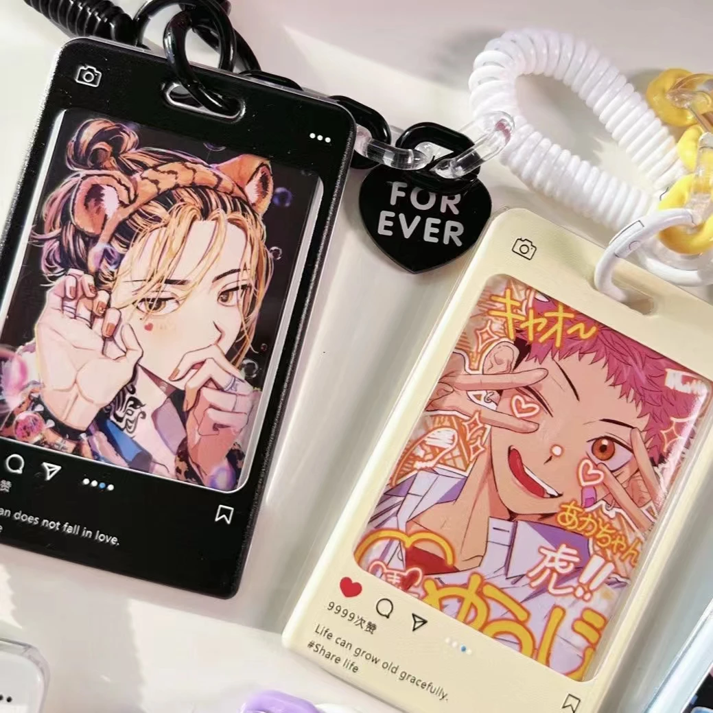Custom transparent photo holder Acrylic photo transparent acrylic printed keychain Cute photo frame album keychain