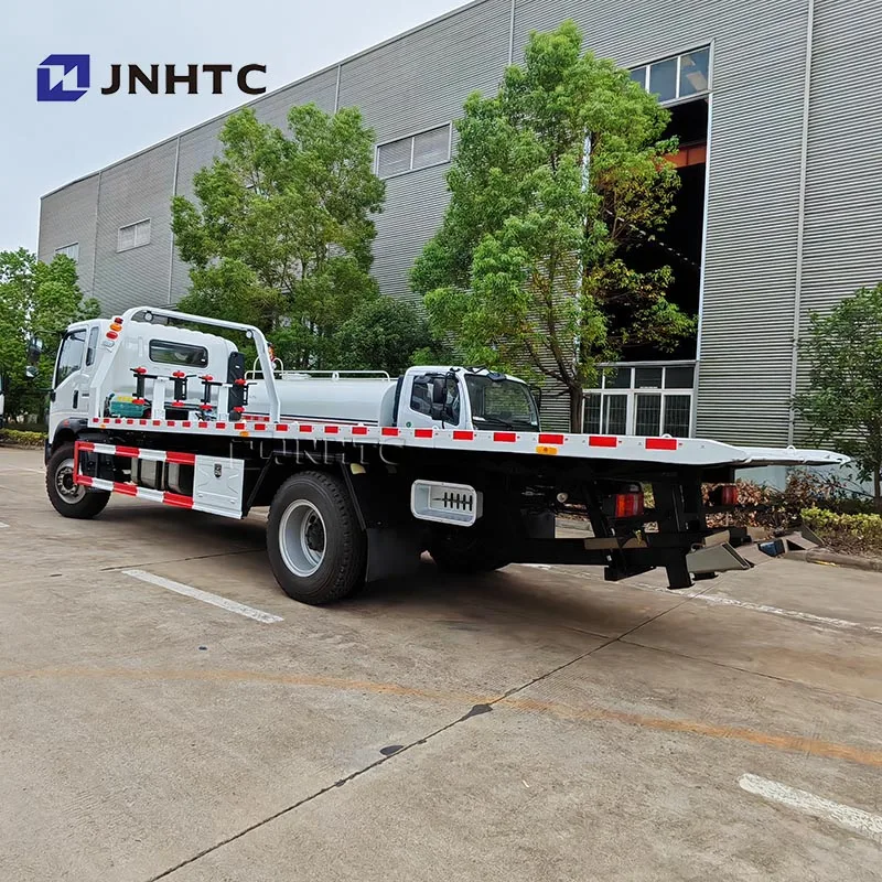 HOMAN Flatbed Light Duty Wrecker Tow Truck 4x2 3-5 tons Wrecker Truck Break down Road Rescue Recovery Vehicle