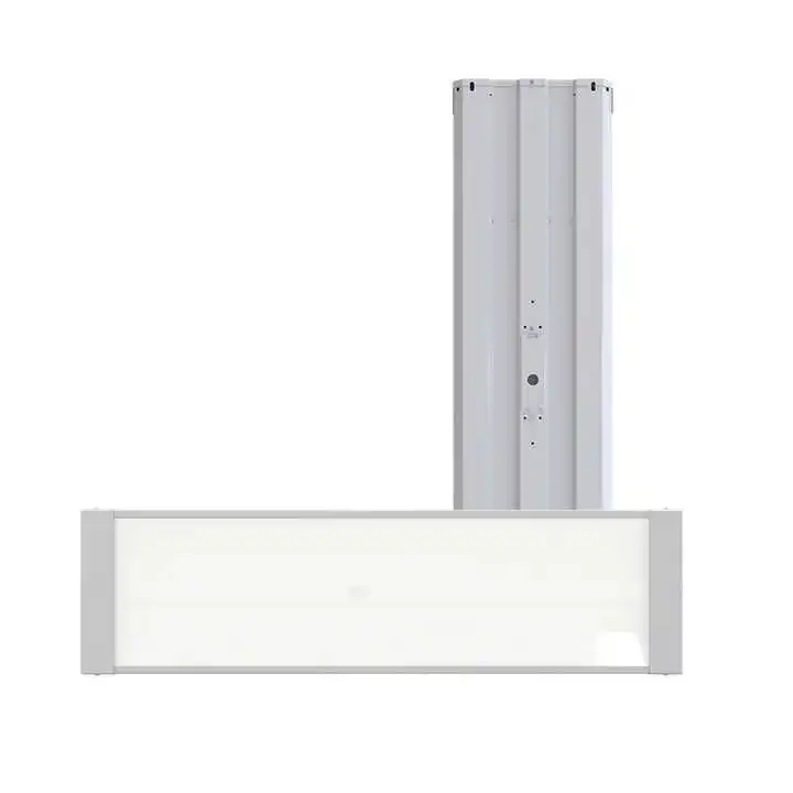 American led lights company 80 watt 110w 165 watt 2ft 4ft rectangulaire high bay led light can install motion sensor