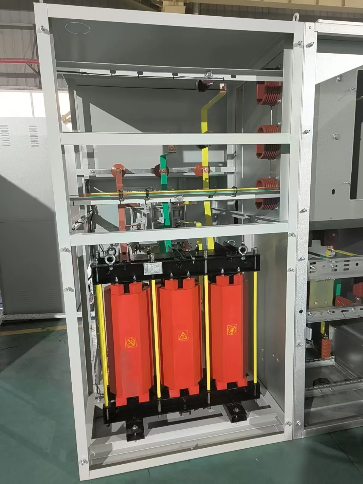 High Voltage Output Iron Core Capacitors & Reactor Three Phases Dry Type Filter Reactor