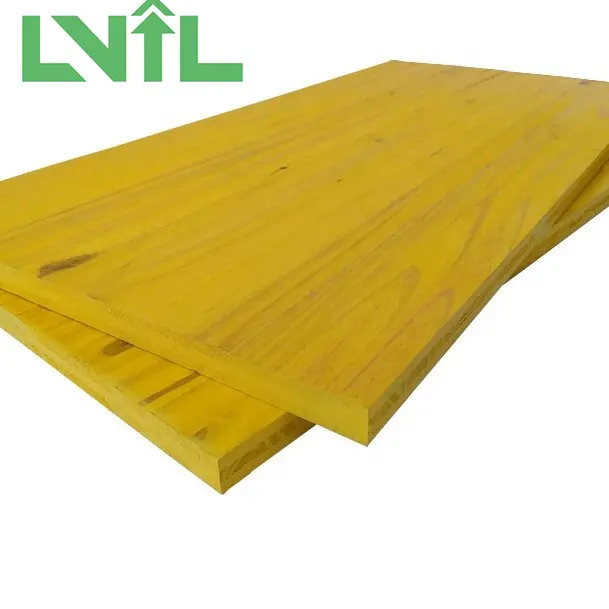 LVIL  spruce/fir 3-ply shuttering plywood 21/27 formwork panels yellow three layer plywood
