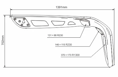 Высокое качество автобусное зеркало электрический kw386 для yutong ZK6117BEV ZK6117H ZK6907BEV со светодиодной подсветкой