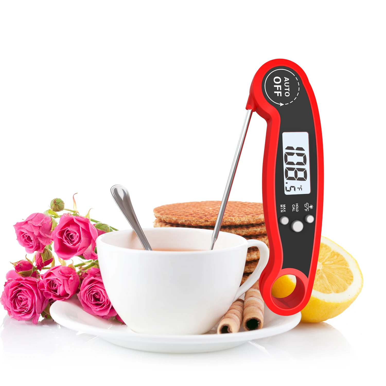 Waterproof Kitchen Cooking Food Thermometer Digital Meat Thermometer for BBQ Grill Kitchen Product