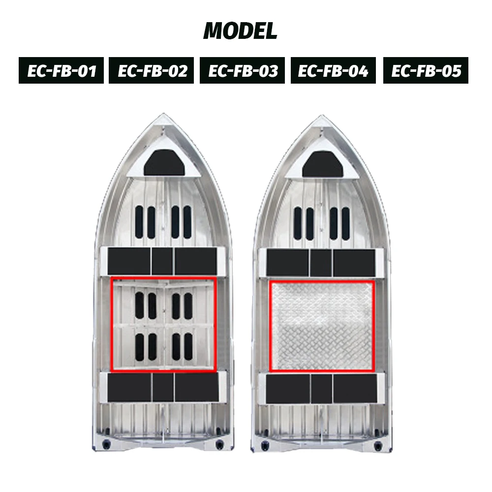 Kinocean 14ft алюминиевая лодка с плоским дном V-носом новая модель для продажи рыбалки озера реки на открытом