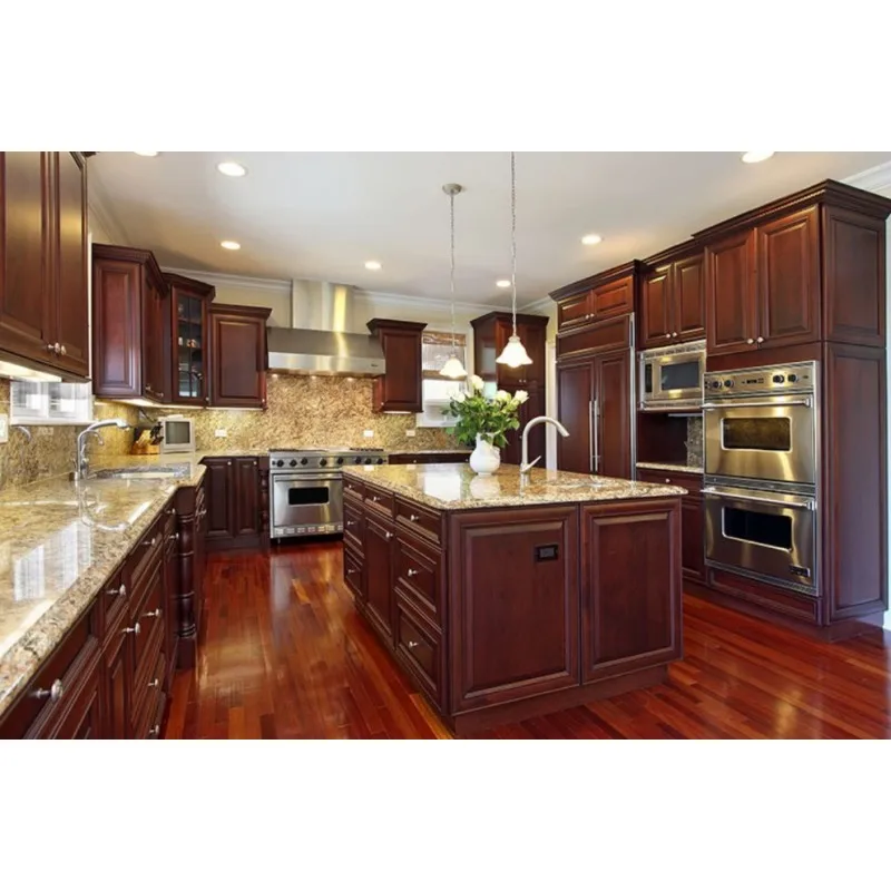 Vermonhouzz Building Material RTA Solid Wood Kitchen Cabinets