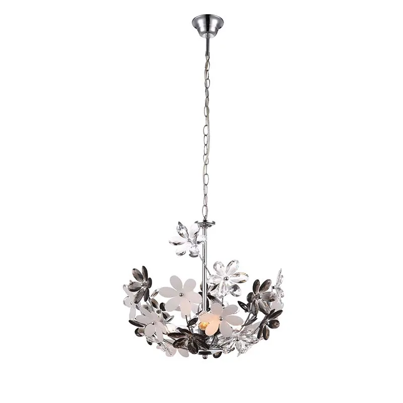 Flower Garden Chandeliers Lighting Decorative Fashion Ceiling Lights Hanging Led Light Source Lamp Pendant Lamp