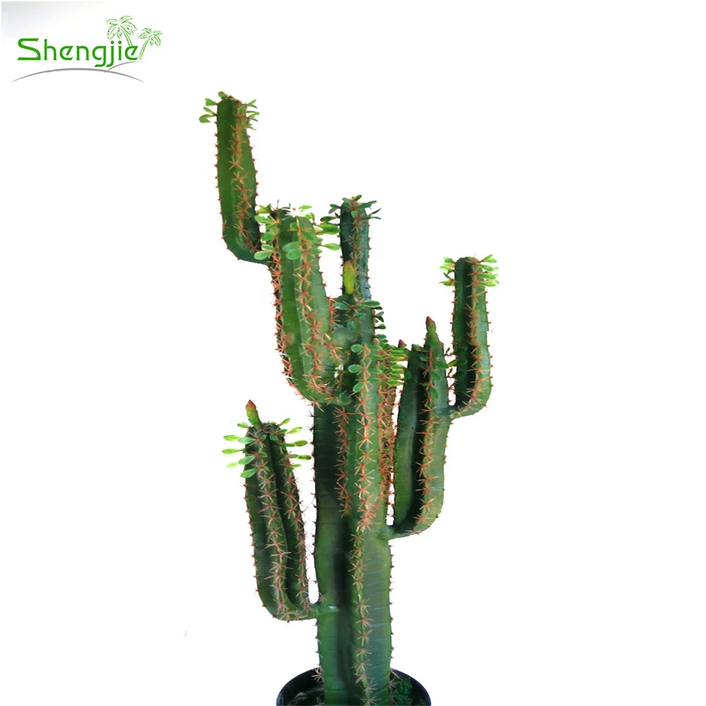 Wholesale Large Outdoor Ornament Plastic Fake Artificial Cactus Plants