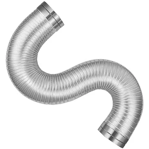 Encrypted thickened aluminum foil hood pipe aluminum foil hose aluminum foil exhaust pipe price per meter