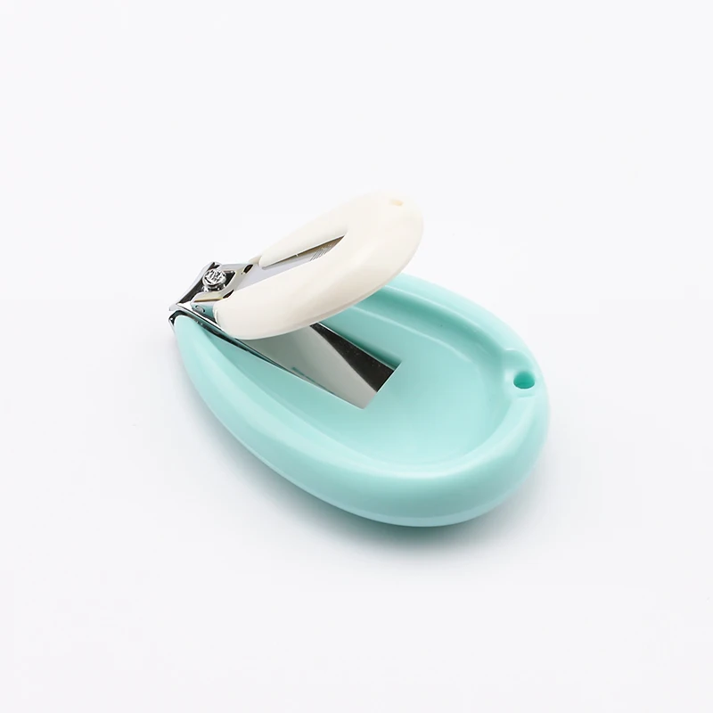 Baby nail scissors Carbon steel single set baby nail clippers baby care products anti-clipper meat nail clippers