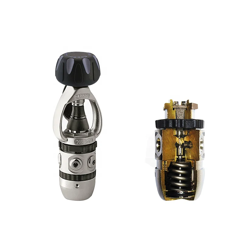 Dive Equipment Scuba Diving Regulator Set with Air Pressure Gauge