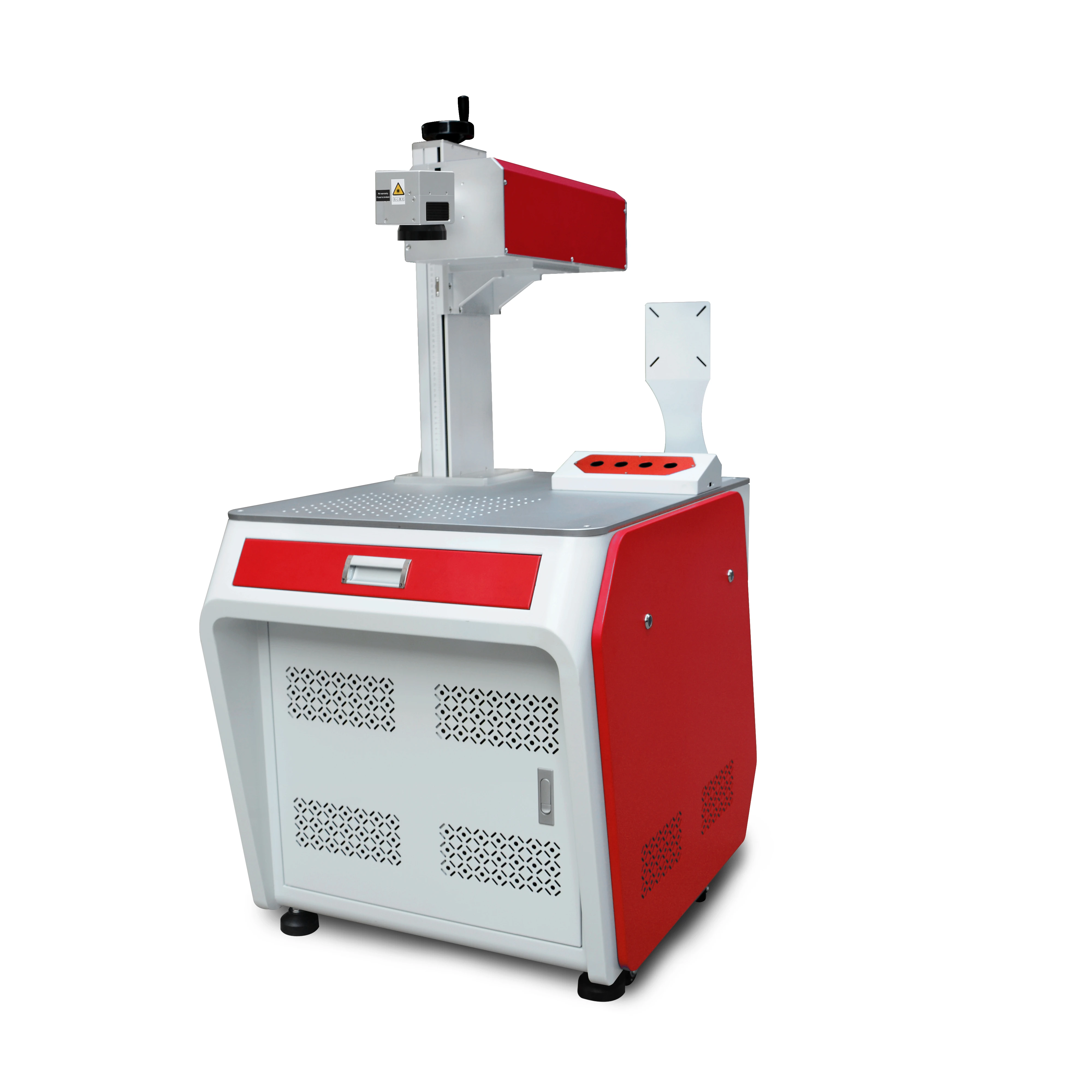 Best selling durable using laser marking machine cabinet cutting fiber color diode laser marking machine rotary device