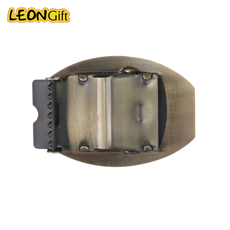 Metal Horse Belt Buckle Automatic High End Survival Belt Buckle