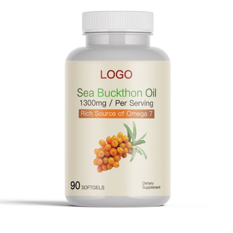 OEM Healthcare Supplement Sea Buckthorn Oil Capsules Omega 3 6 9softgel