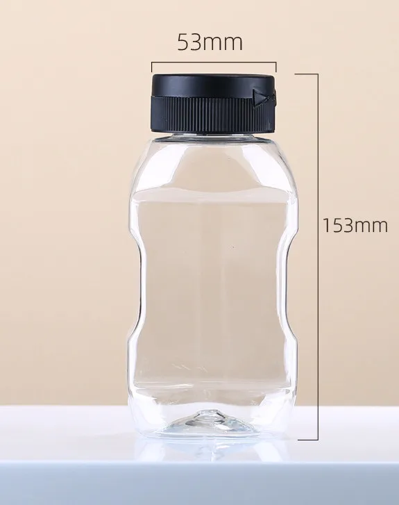 salad dressing bottles kitchen Empty shaker tomato ketchup bottle Flat plastic sushi squeeze jam bottle