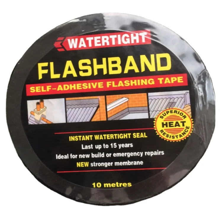 Waterproofing Self Adhesive Bitumen Aluminum Foil Flashing Tape