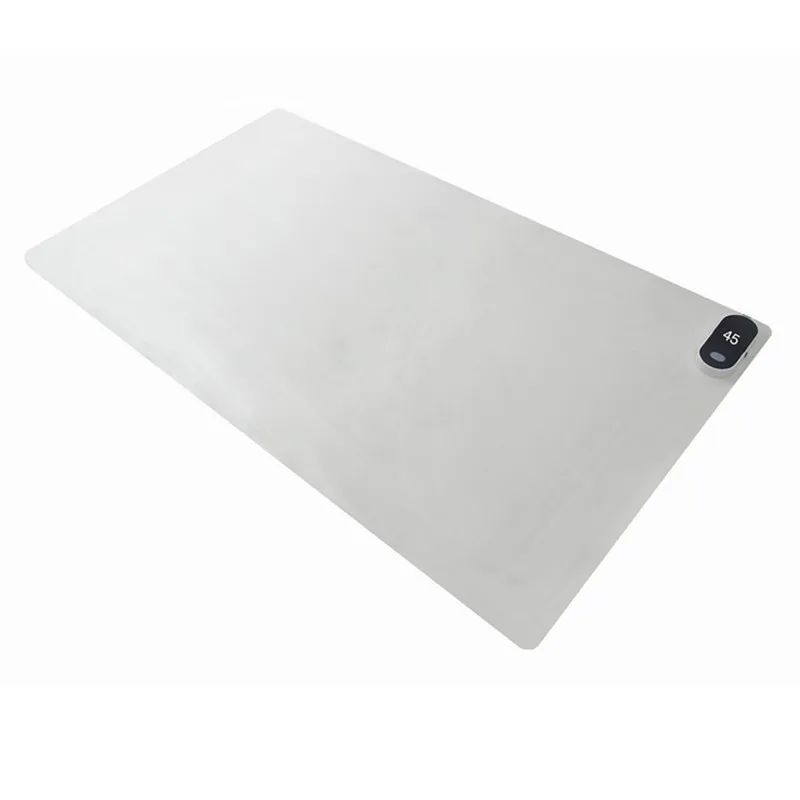 Graphene Heat Pad Leather Desk Pad Smart Control Heat Mat Gaming Mouse Pads