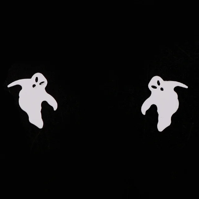 Jack Skellington Head Ghost glitter shape spider necromancer bat skull cat human skeleton Halloween sequins glitter shapes