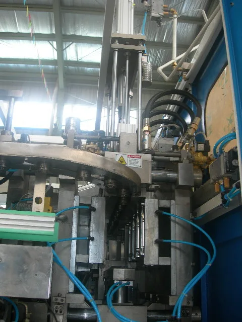 Plastic bottle blow moulding