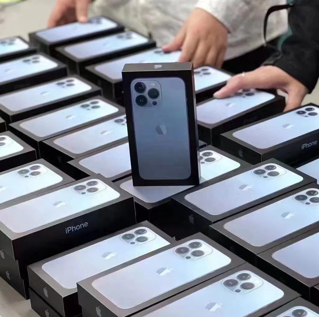 100% original and brand new for iphone Smartphones xr xs max 13 13 pro 13 pro max 12 12pro 12 pro max 128GB 256GB 512GB 1TB