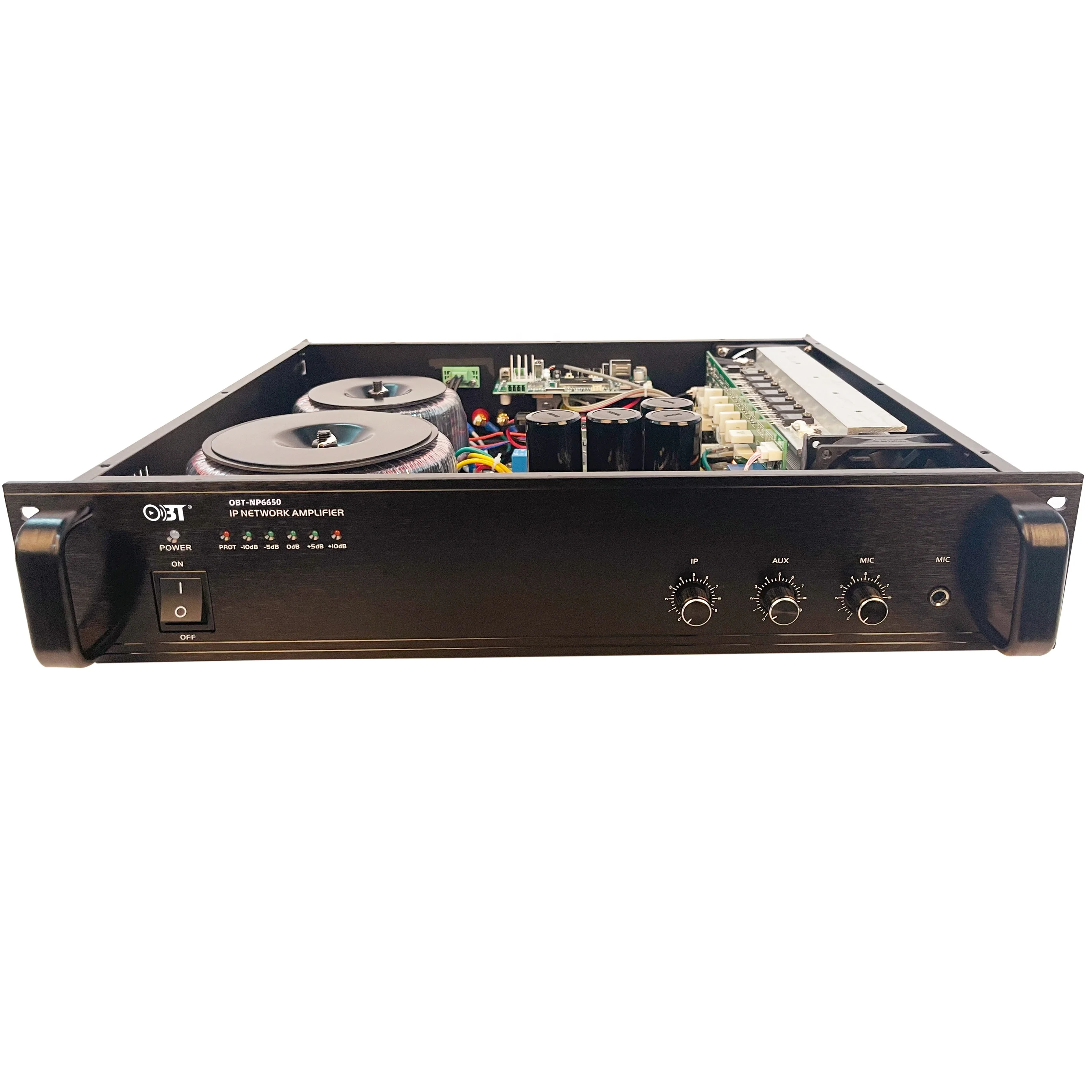 Public Address System MM /MC Hifi Mini Electronic Stereo Turntable Audio OBT-NP6650 Preamplifier
