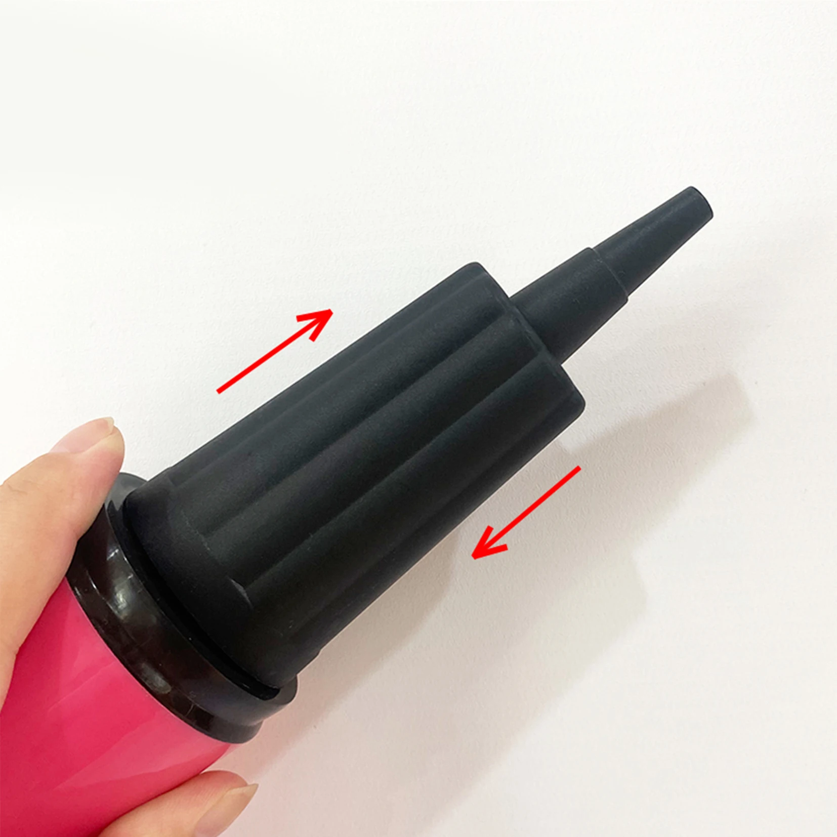 Горячая Распродажа! 9-дюймовый относящий к окружающей среде Содружественный портативный ручной работы; Оригинальная пластмассового баллона насос для украшения для праздника