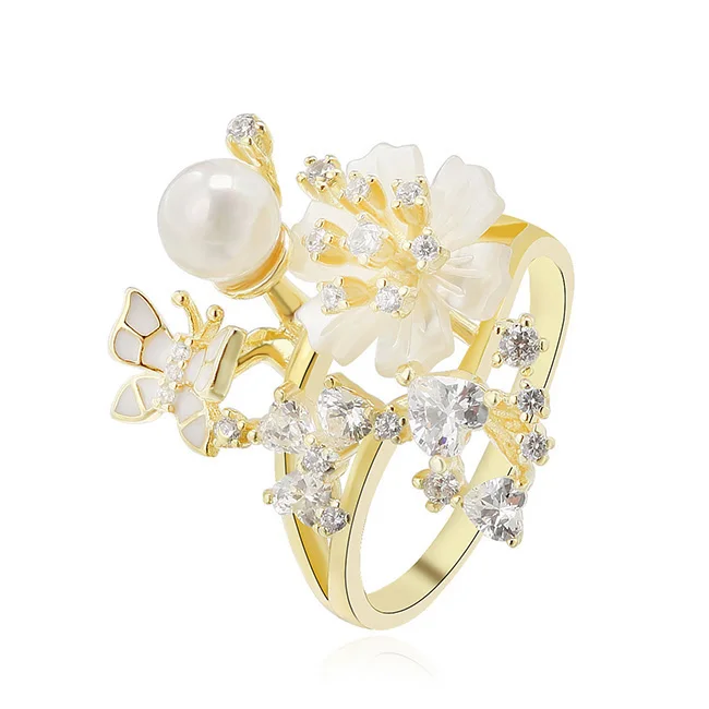 wholesale silver trending jewellery rings for women
