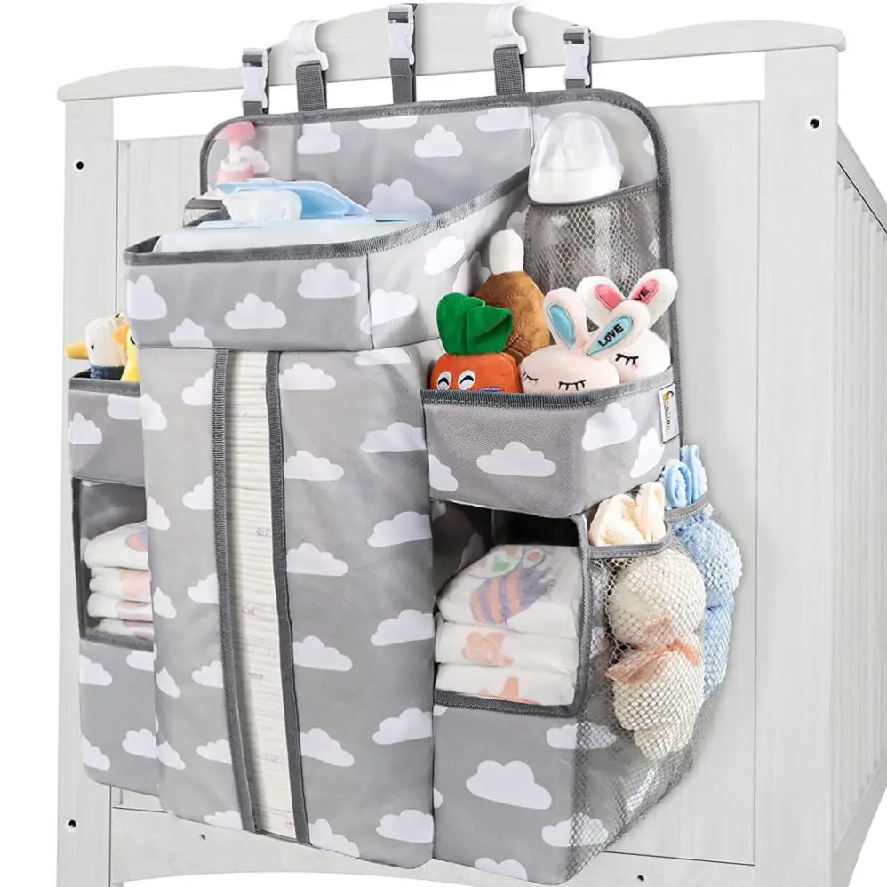 Factory Custom Cheap Reasonable Price Hanging Diaper Caddy Organizer Fabric Storage Boxes & Bins Multifunction Organization 1kg