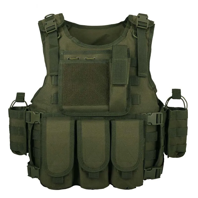Lightweight Oxford Tactical Safety Body Protection Armor Vest Outdoor Plate Carrier