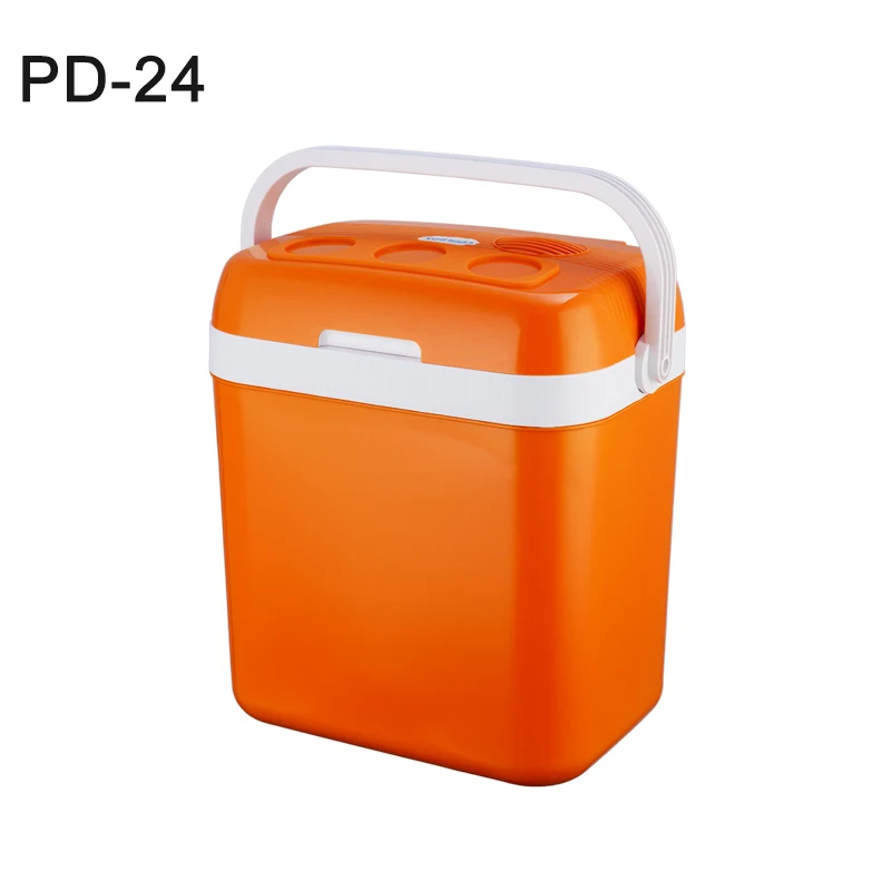 
24L cooler and warmer 12V 110-230V plastic cooler out door camping travel electric cooler box 