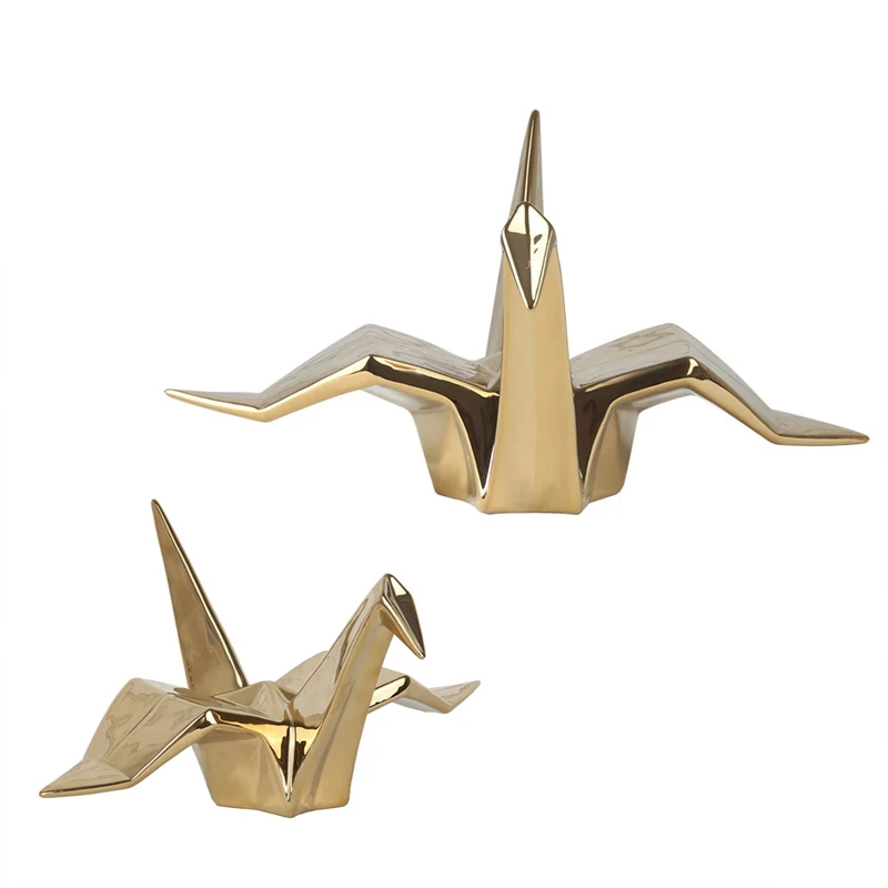 Cheap Unique Modern Home Decor Animal Sculpture Ceramic Bird Home Decoration