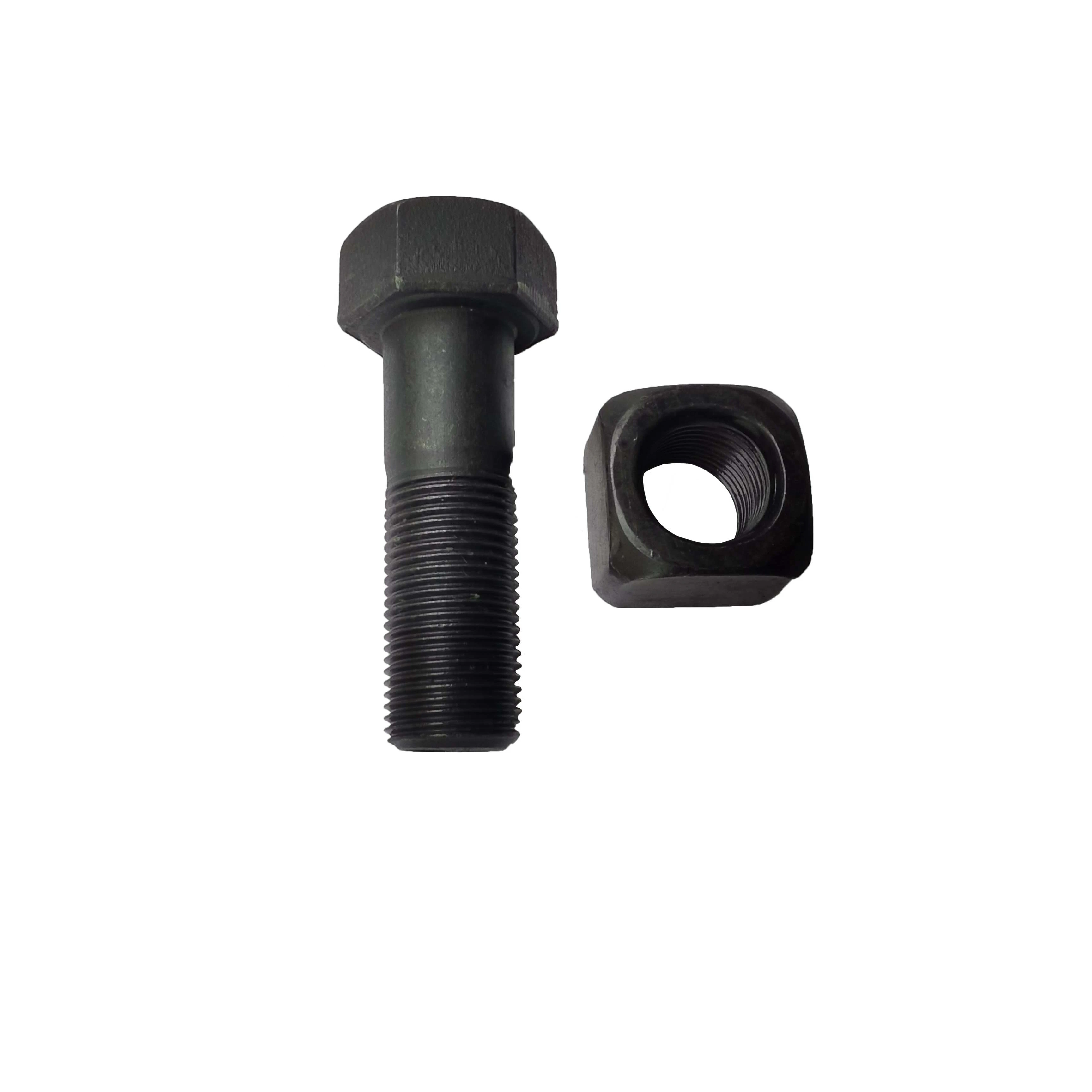 Bolt and nut PC200 CAT320  excavator shoe track Grade 10.9  12.9  tornillo y tuerca  20Y-32-11210/154-32-11220