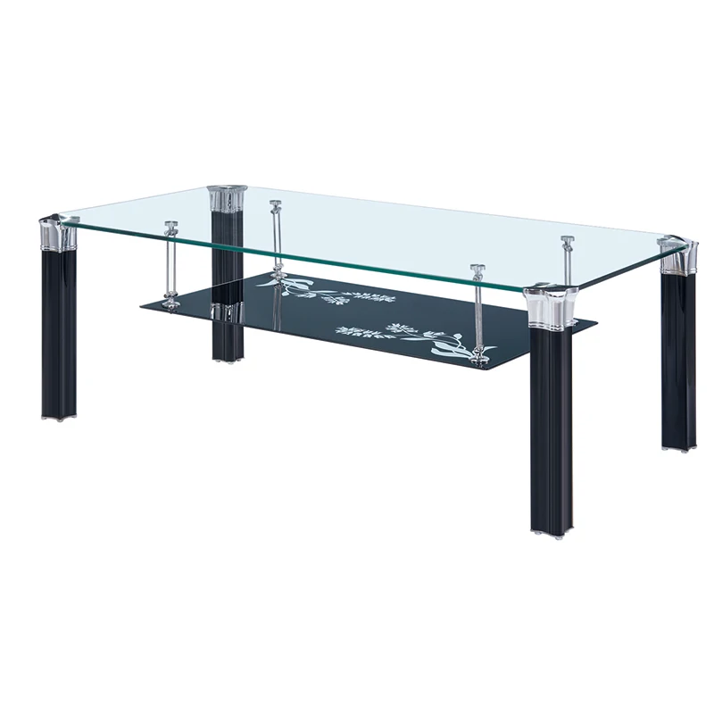 
Wholesale High Quality Living Room Furniture Tempered Glass Coffee Table 