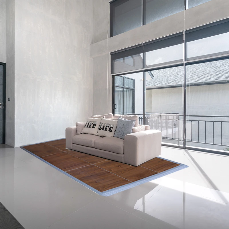 Anti-slip custom interlocking event dance floor disco black and white 3d vinyl pvc panels wedding dance floor tiles