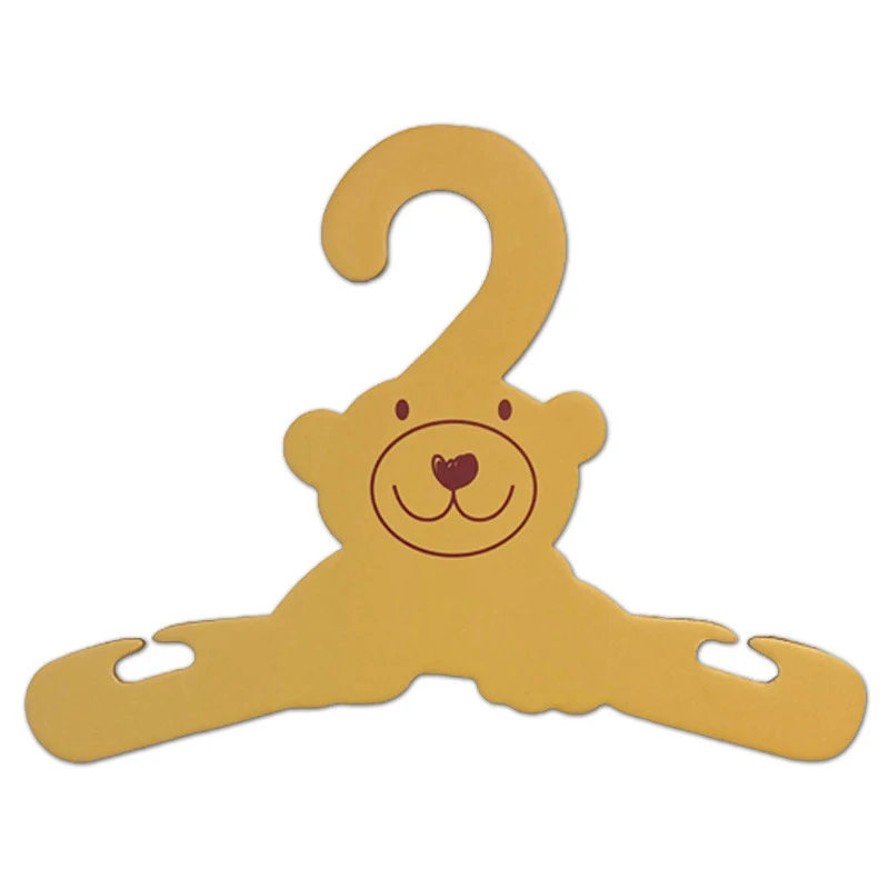 Biodegradable recycled Eco friendly Cardboard paper clothes hanger paper board hangers for  baby kids children paper hangers