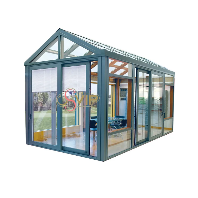 Foshan Used Sunroom for Sale Conservatory Polycarbonate 4 Season Cheap House