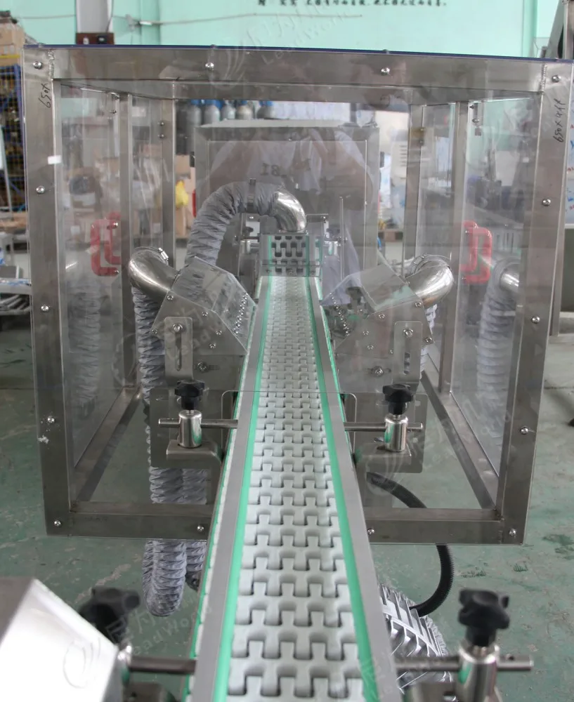 clamping bottle washing machine