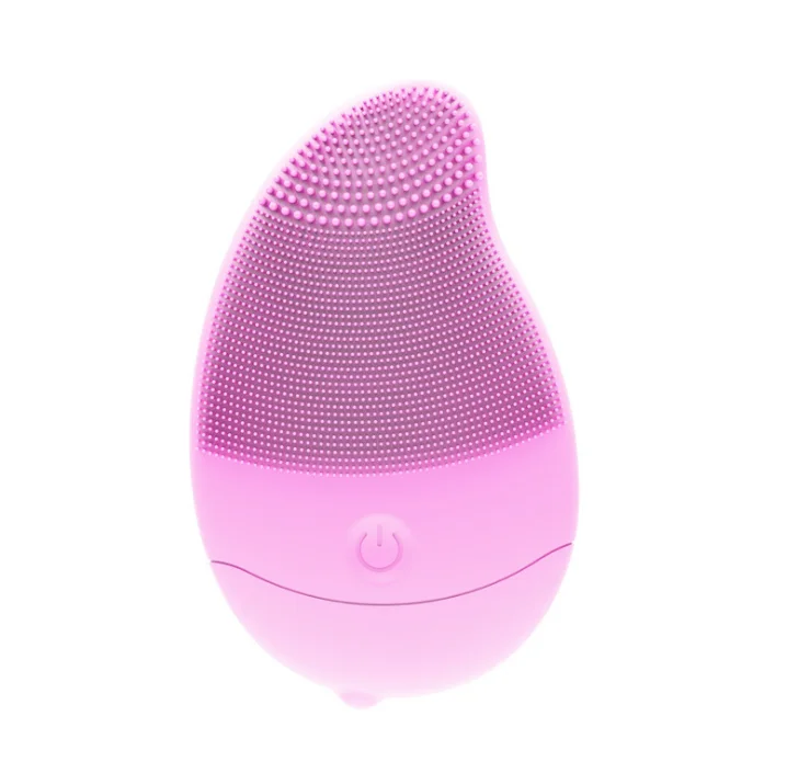 Beauty Care Massager Electric Rotating Silicone Wash Deep Clean Pore Vibration Brush Set Head C Ultrasonic Face Cleaning Brush