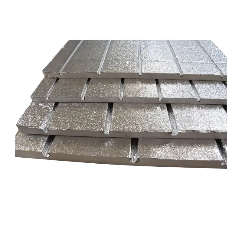 Underfloor Heating Systems & Parts for Grooved XPS foam board with Aluminium Foil