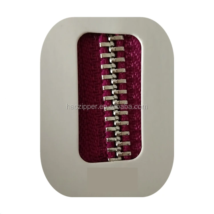 China Manufacturer selling NO.5 Metal zipper with Y-type teeth