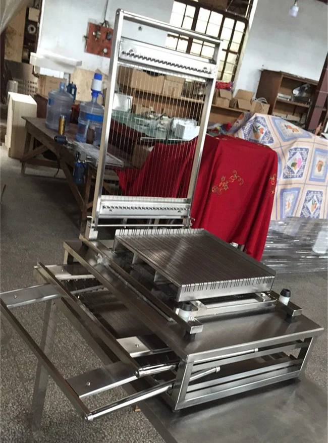 Fudge candy, chocolate, cake guitar cutter machine manual stainless steel chocolate cutting machine