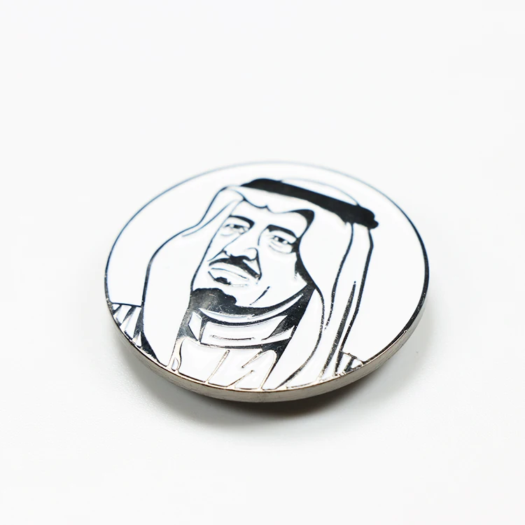 Custom Logo Souvenir Magnetic Name Badge Crafts Soft Hard Enamel Badge Lapel Pin