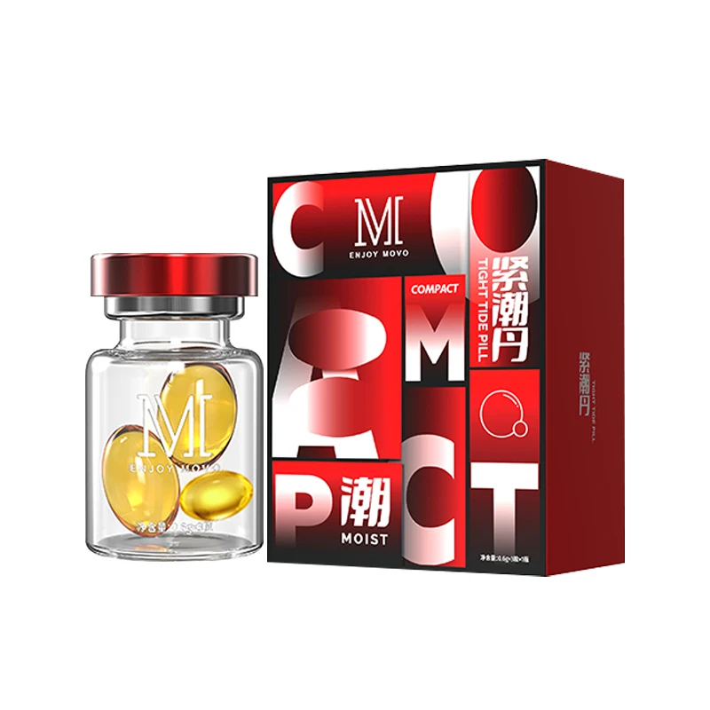 Popular Sex Product Vaginal Lubricant Capsules High Pleasure Increase Yoni Climax Capsule Female Pleasure Sex Pleasure Oil
